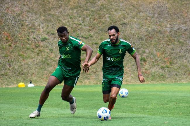 Treino do Amrica realizado nesta tera-feira (26/10) no CT Lanna Drumond, em Belo Horizonte
