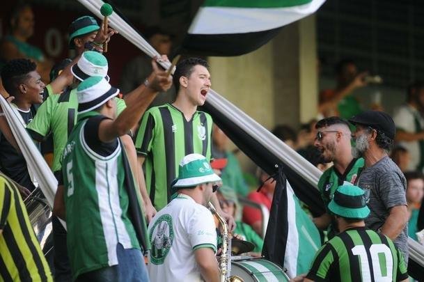 Amrica foi derrotado em casa pelo Figueirense