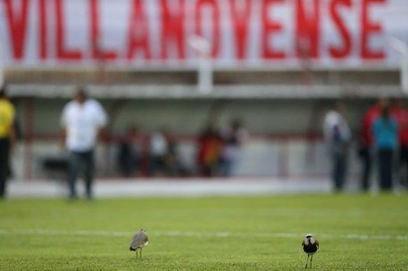Imagens das torcidas de Villa e Cruzeiro no Alapo do Bonfim