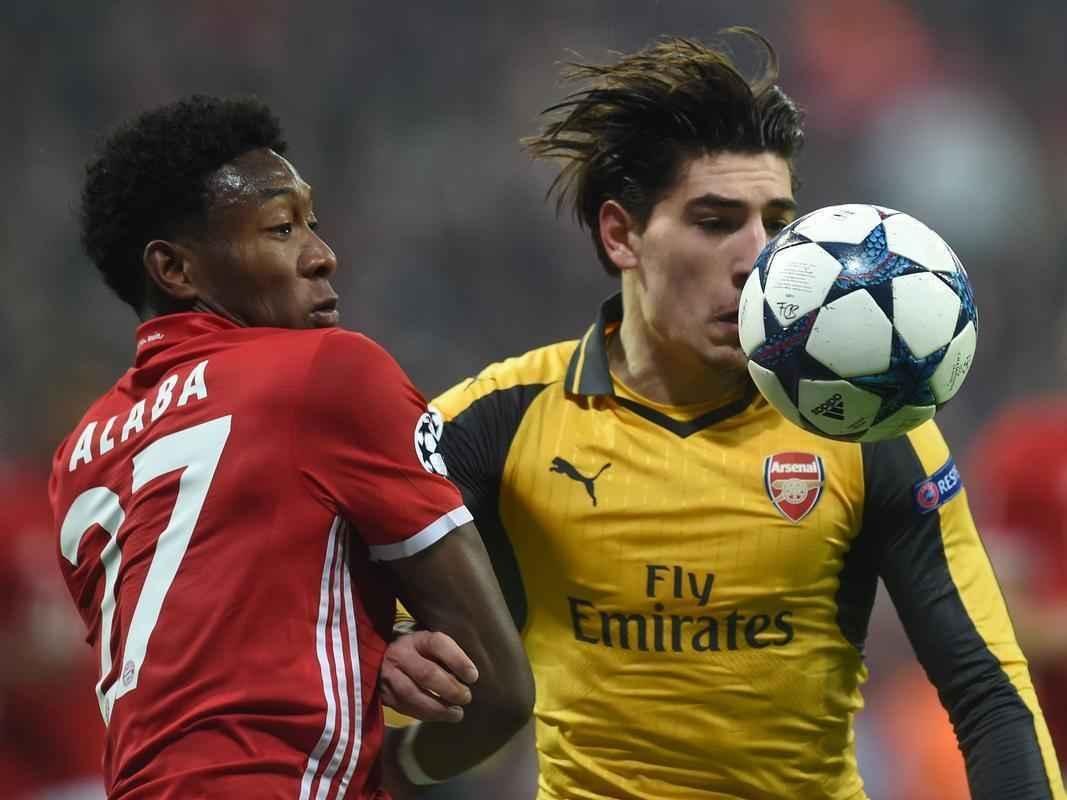 Thiago Alcntara (2), Robben, Lewandowski e Muller marcaram os gols alemes; Snchez descontou para o Arsenal