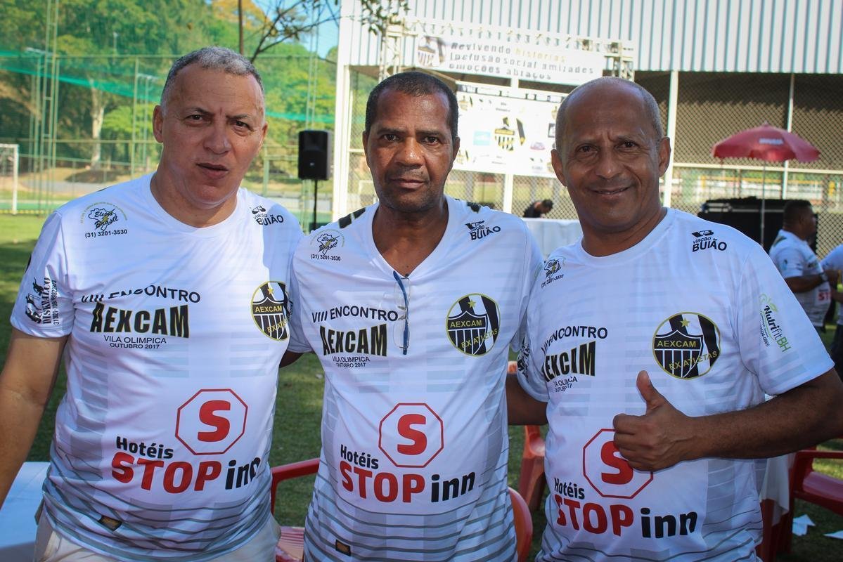 Ex-jogadores do Atltico se encontraram nesse sbado