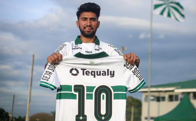 Marcelino Moreno, novo reforço do Coritiba