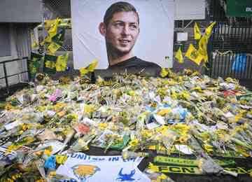 Argentino Emiliano Sala morreu em 2019, após queda de avião no Canal da Mancha, entre a França e o Reino Unido