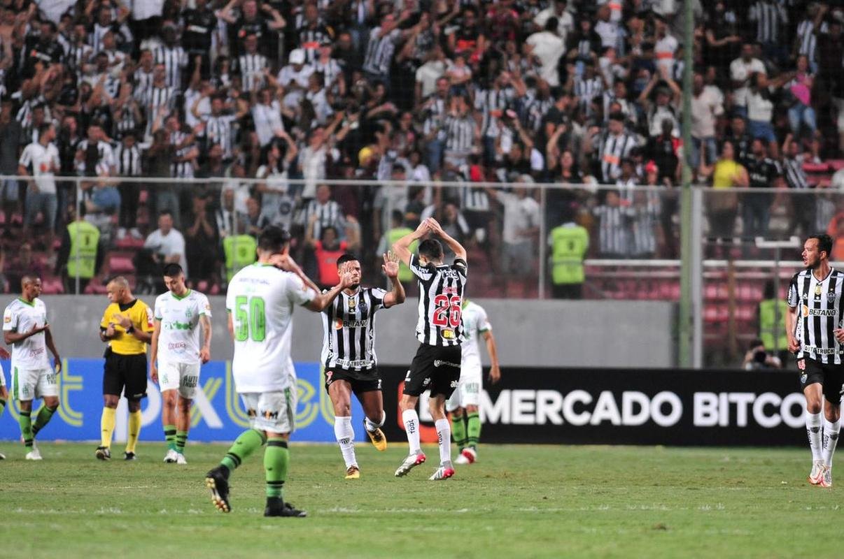 Fotos da partida entre Atltico e Amrica, no Independncia, pela quinta rodada do Campeonato Brasileiro