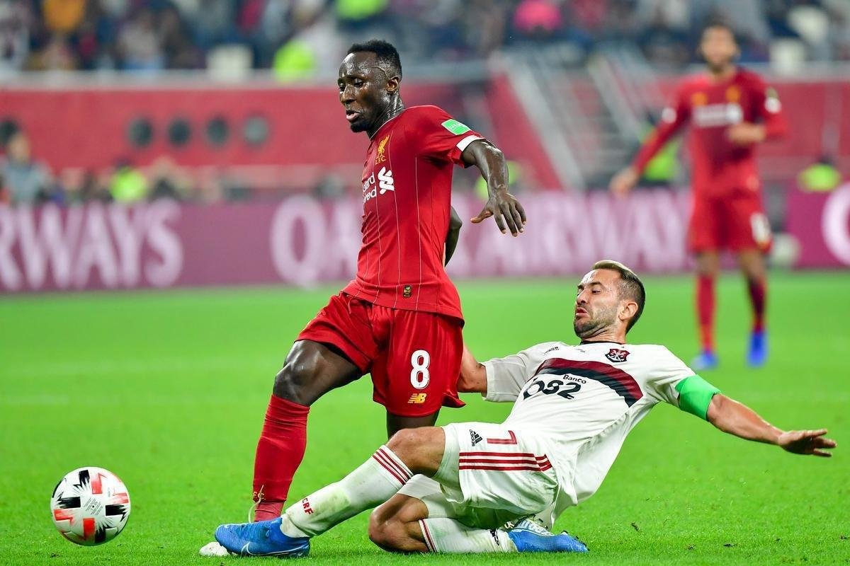 As melhores fotos da deciso do Mundial, entre Liverpool e Flamengo