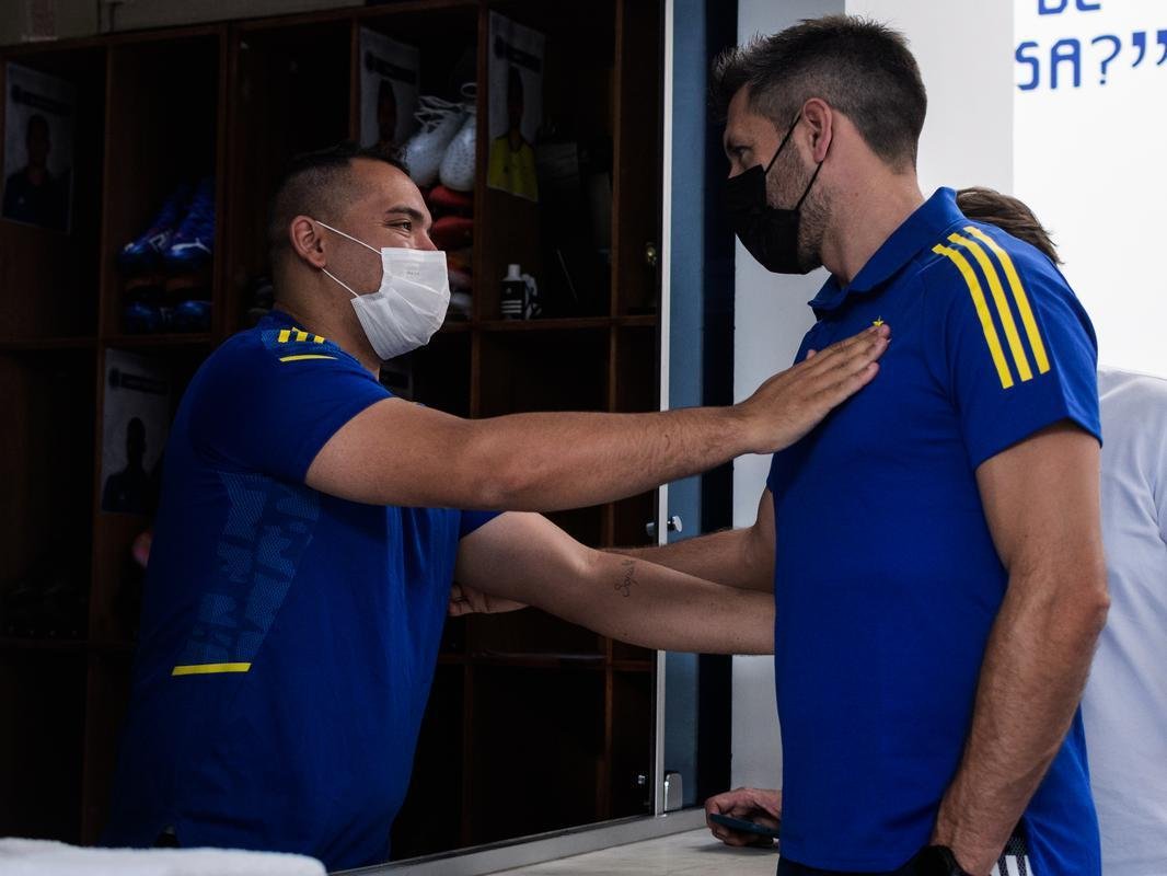 Fotos do primeiro dia de trabalho do Cruzeiro em 2022 na Toca da Raposa II