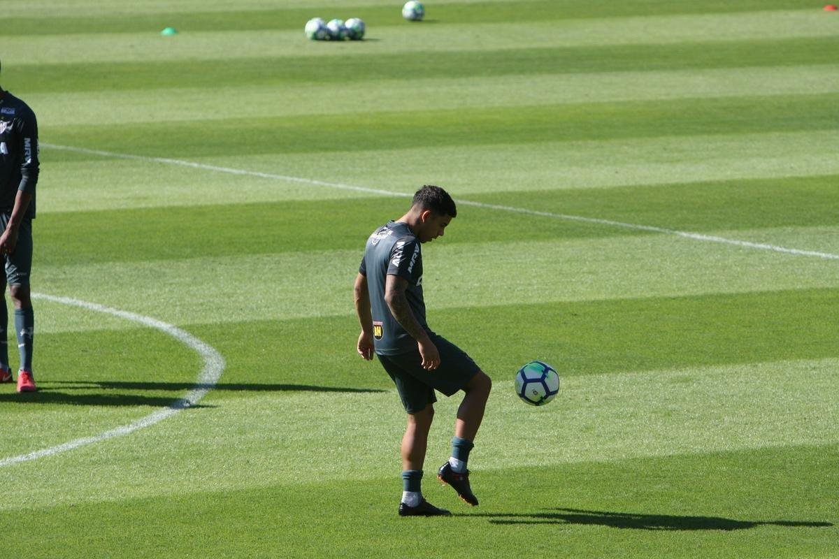 Atltico encerra preparao na Cidade do Galo para partida contra Grmio, pelo Campeonato Brasileiro