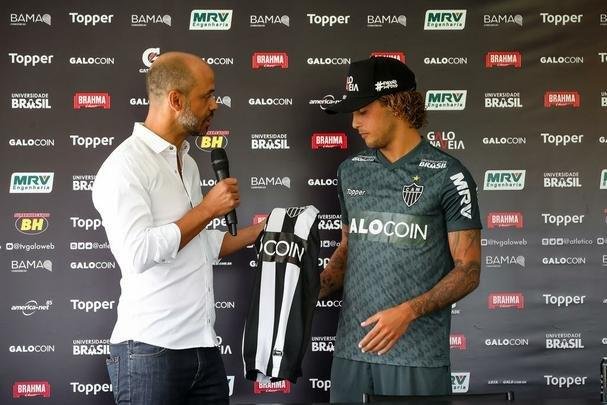 Fotos da apresentao de Guga no Atltico