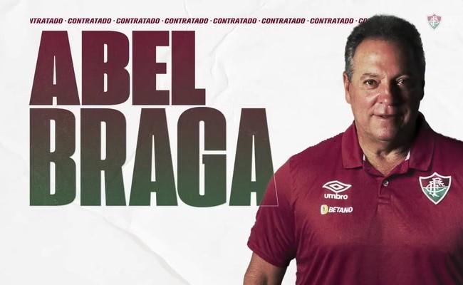 Abel Braga anunciado como novo técnico do Fluminense