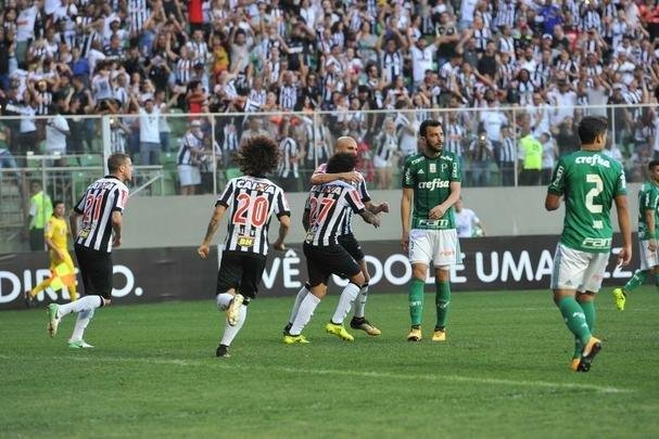 Atltico e Palmeiras se enfrentaram, no Independncia, pela 23 rodada da Srie A do Brasileiro