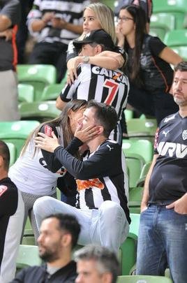 Torcedores do Atltico saram revoltados do Independncia com eliminao prematura na Sul-Americana