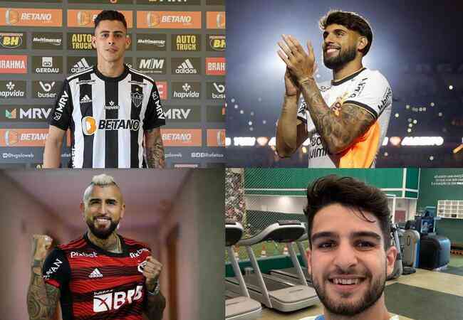 Atltico contratou Pavn; Corinthians se reforou com Yuri Alberto; Flamengo trouxe Vidal; Palmeiras comprou Lpez