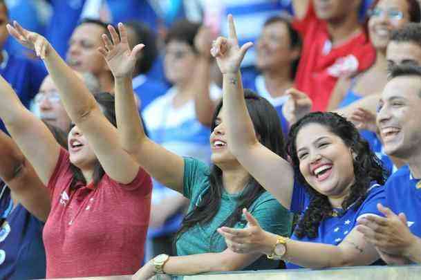 Fotos de Cruzeiro x Villa Nova, no Mineiro, pela oitava rodada do Estadual (Rodrigo Clemente/EM D.A Press)