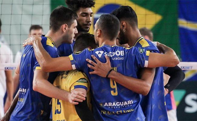 Araguari voltou a vencer na Superliga Masculina de Vôlei