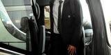 Jogadores do Atl�tico no Aeroporto Internacional de Confins durante embarque para o Chile