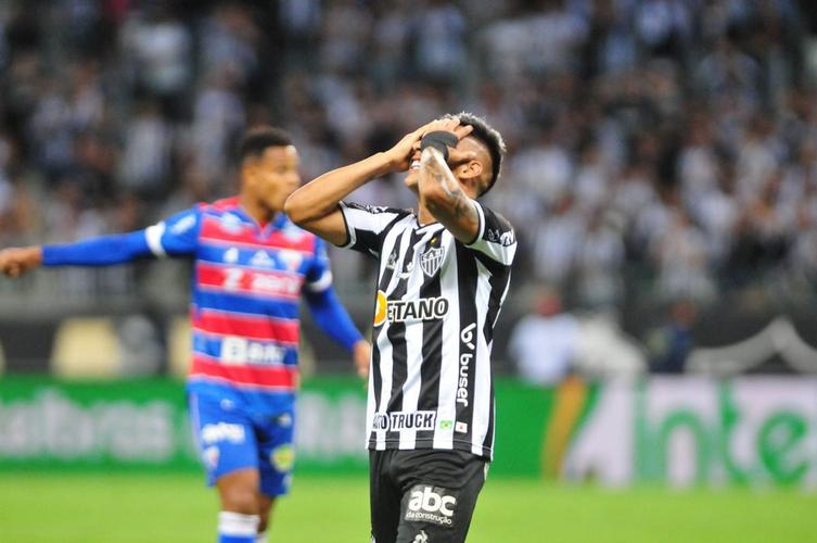 Fotos da partida entre Atltico e Fortaleza, pela ida da semifinal da Copa do Brasil, no Mineiro
