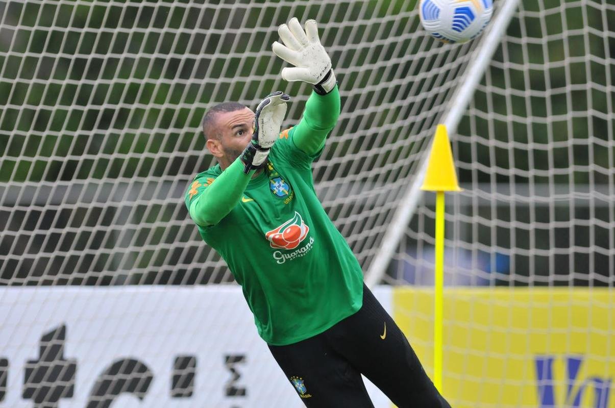 Seleo Brasileira realizou treinamento na tarde deste sbado (29/1) na Toca da Raposa II