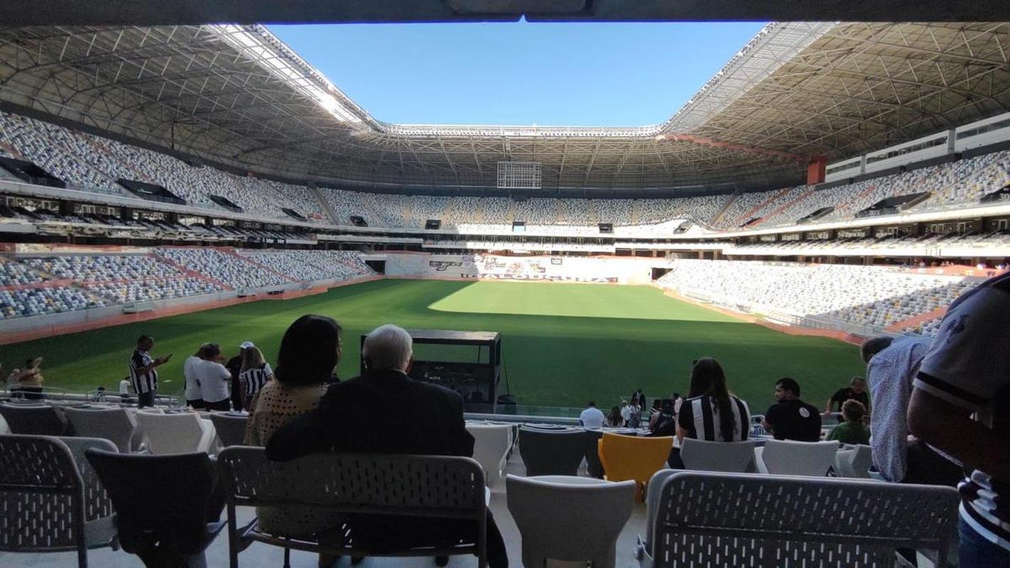 Veja as fotos do culto de 115 anos do Atltico, na Arena MRV