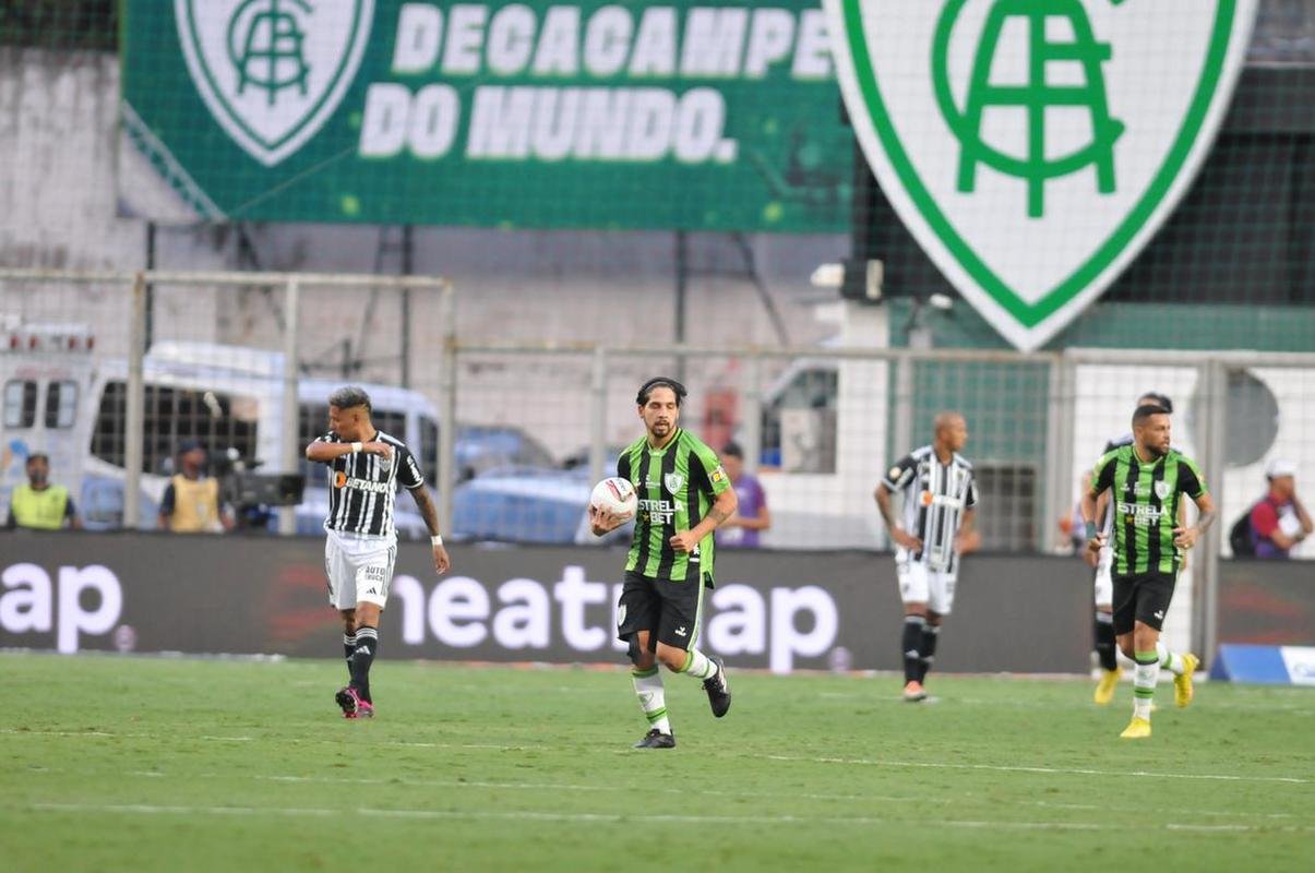 Amrica x Atltico: fotos do jogo de ida da final do Campeonato Mineiro, neste sbado (1/4), no Independncia