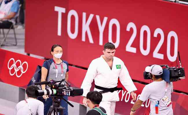 Rafael Macedo do jud teve passagem rpida pelo Jogos Olmpicos de Tquio