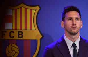 Emoo de Messi em sua despedida do Barcelona