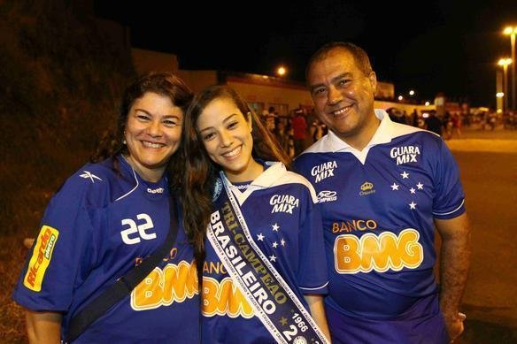 Torcida do Cruzeiro no Barrado