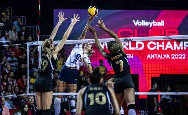 Confira a tabela do Mundial de Clubes de vôlei feminino 2022 na Turquia, vôlei