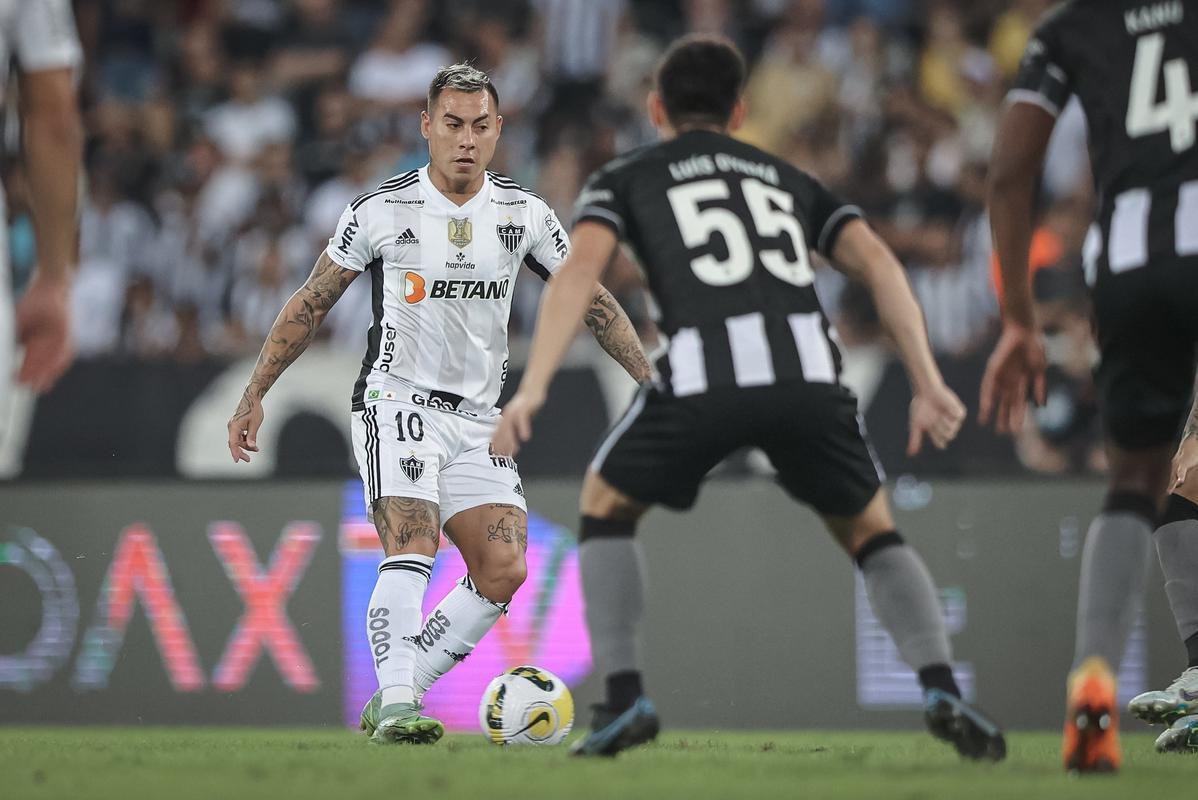 Botafogo x Atltico: veja fotos do jogo no Nilton Santos