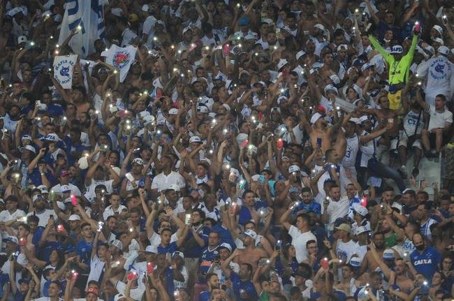 Fotos do show da torcida do Cruzeiro no Mineiro