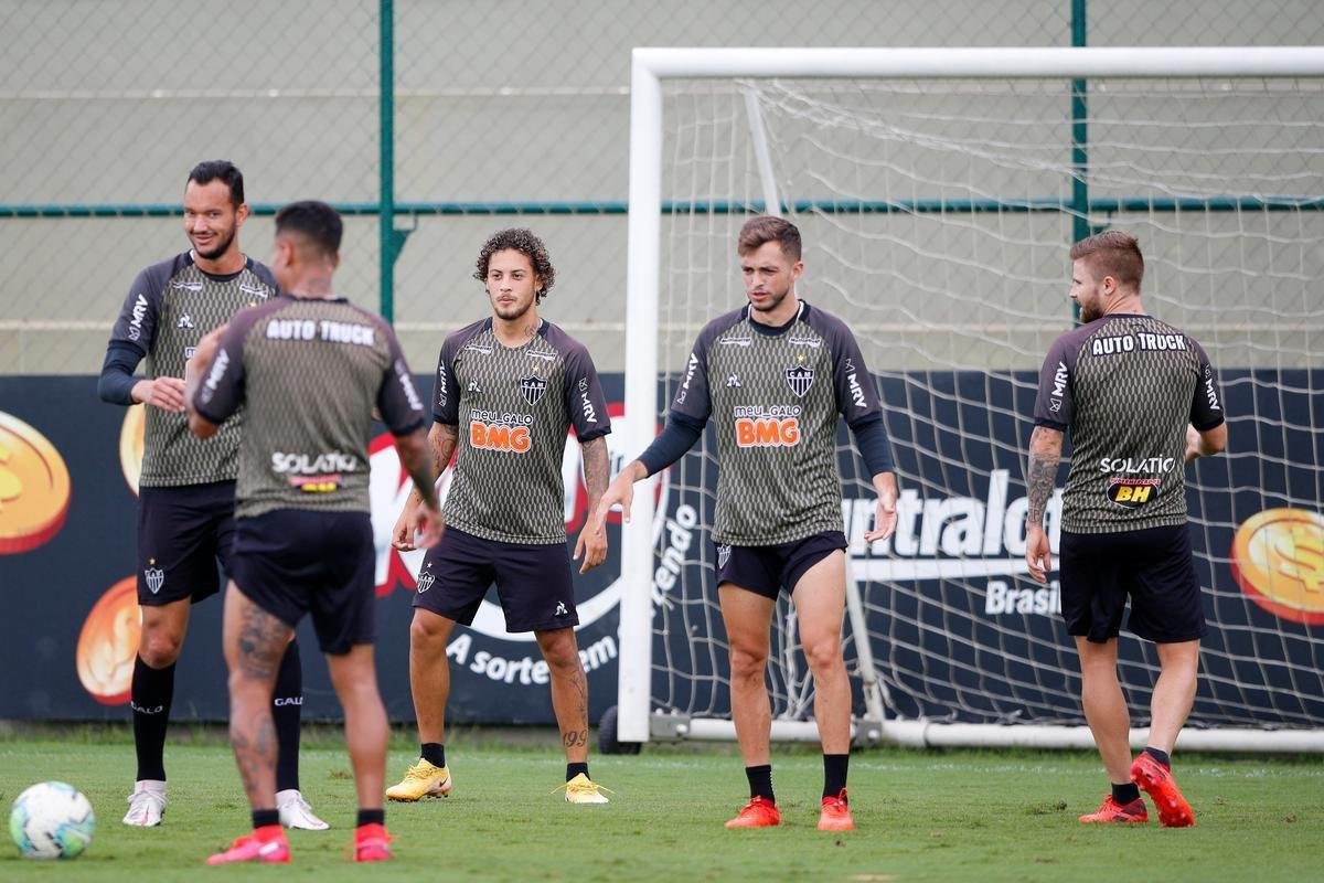 Fotos: Atlético se prepara para enfrentar o Athletico-PR