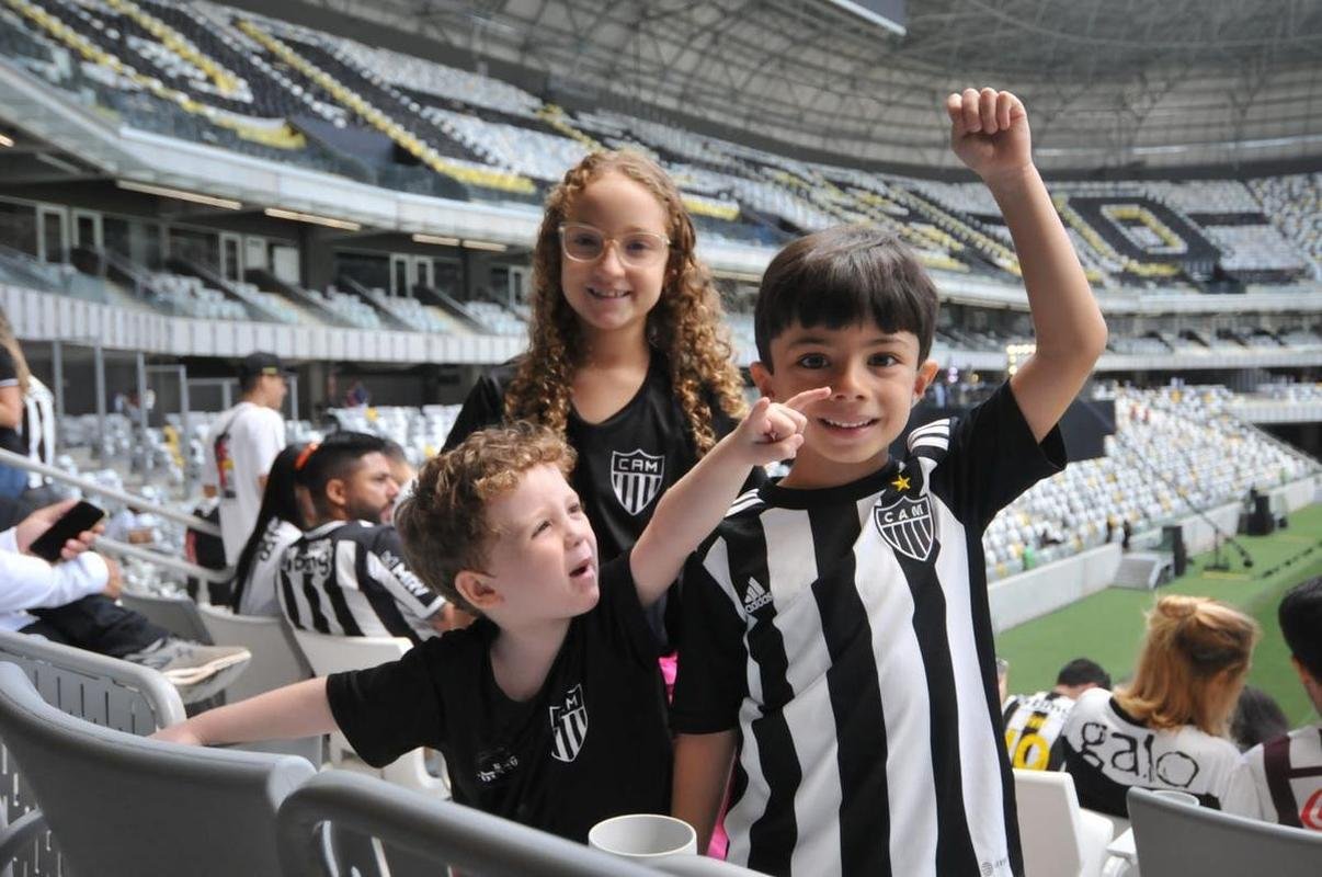 Fotos da inaugurao da Arena MRV, do Atltico