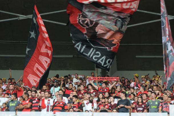 Torcidas de Cruzeiro e Flamengo fizeram a festa em duelo das equipes no Mineiro