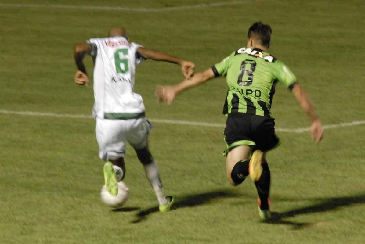 Amrica goleou Luverdense no Passo das Emas com gols de Renan Oliveira, Luan e Neto Moura
