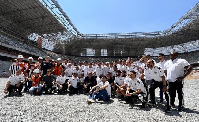 Elenco do Atltico na Arena MRV