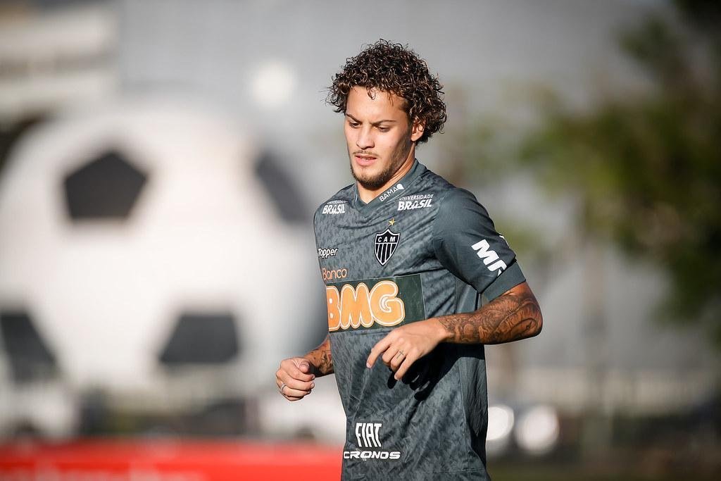 Fotos do treino do Atltico no Paraguai