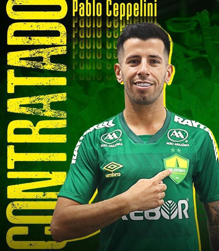 Cuiab anunciou o meia Pablo Cappelini