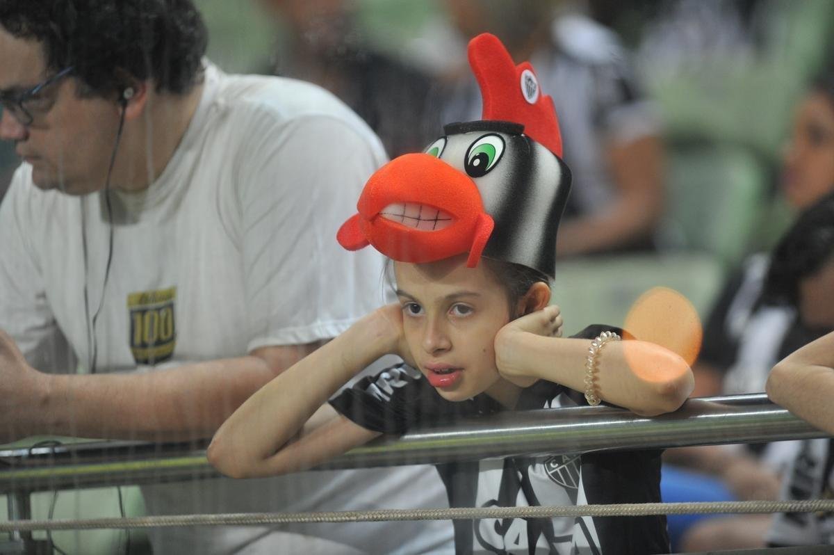 Fotos do jogo entre Atltico e Grmio