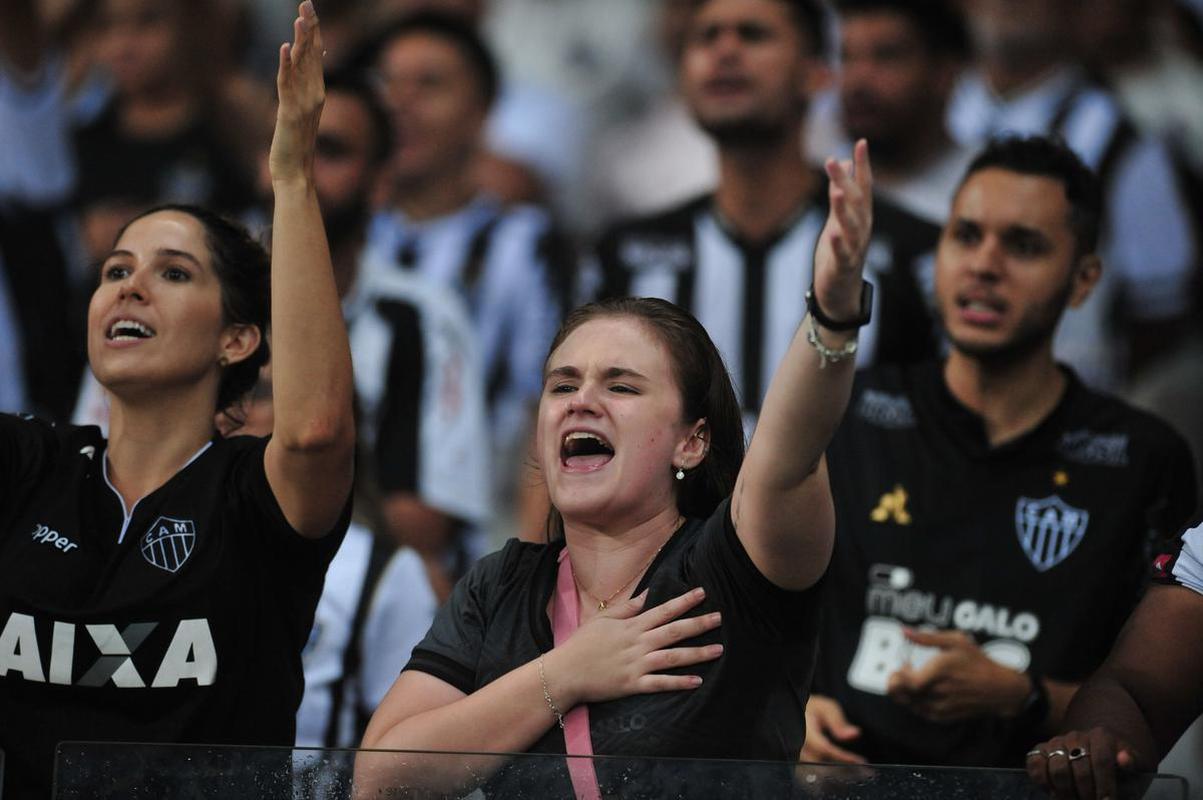 Fotos do clssico entre Atltico e Amrica, no Mineiro, pelo Grupo D da Copa Libertadores 2022