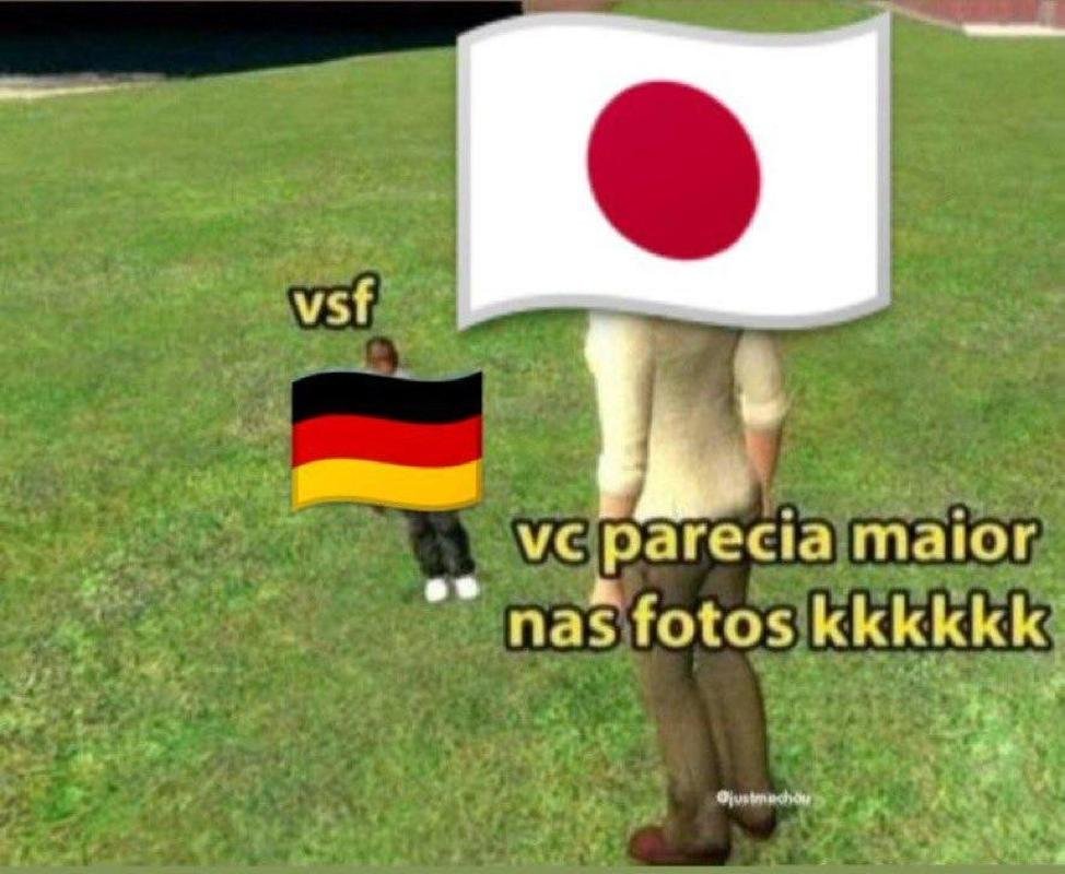 Memes da derrota da Alemanha para o Japo