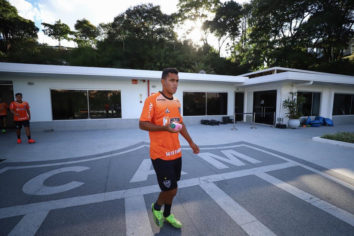 Com novo uniforme de treino, Atlético fechou nesta sexta-feira sua preparação para enfrentar o Athletic, às 19h deste sábado, no Independência, pela 11ª rodada do Campeonato Mineiro