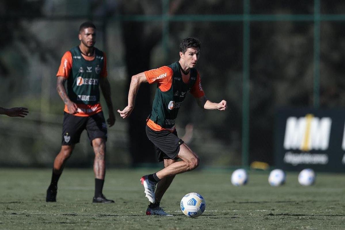 Fotos do treino do Atltico em preparao para jogo contra o Juventude
