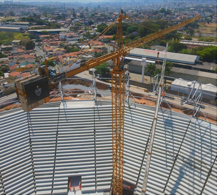 Arena MRV tem previso de ficar pronta no fim do ano que vem