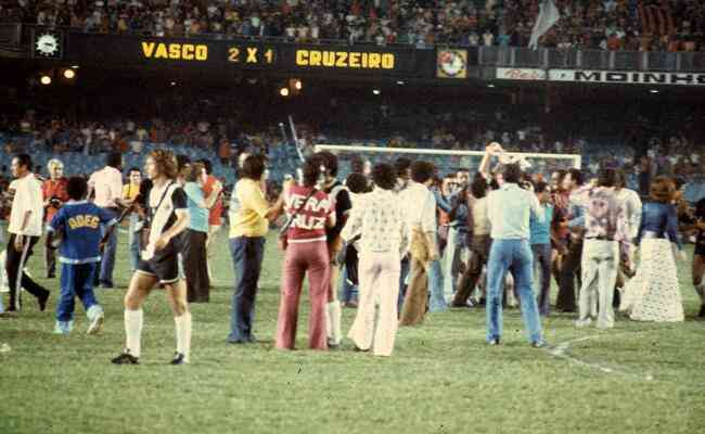 Vasco venceu Cruzeiro por 2 a 1 pela final do Campeonato Brasileiro de 1974