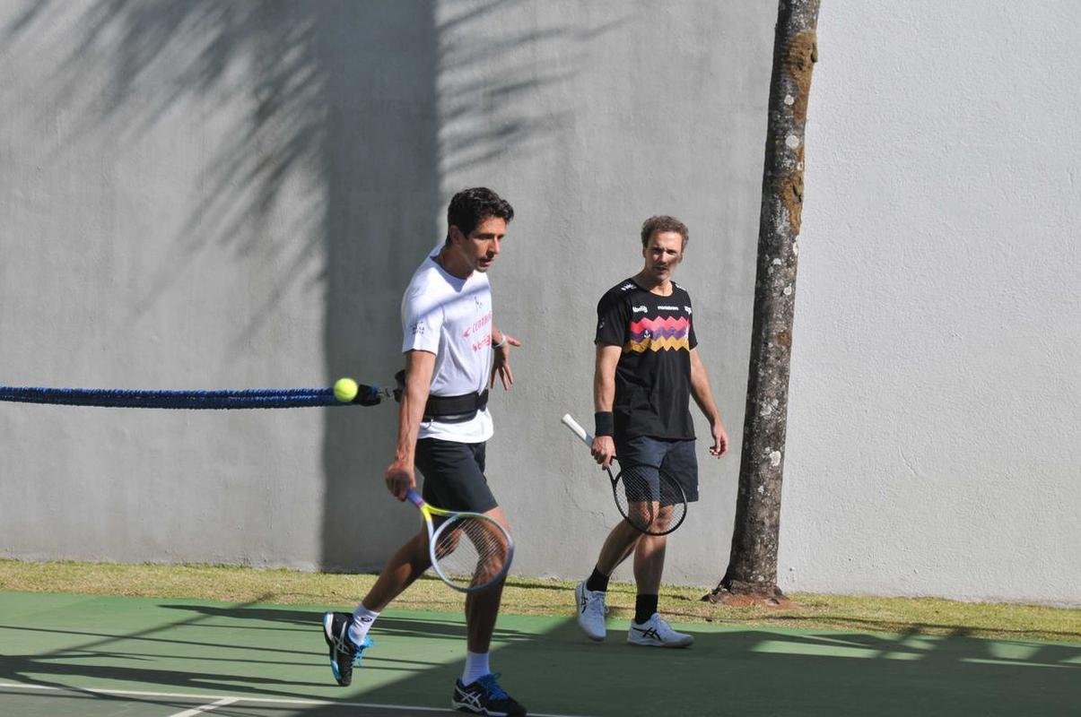 Marcelo Melo e Bruno Soares se preparam para o Torneio Olmpico, que comea em 24 de julho