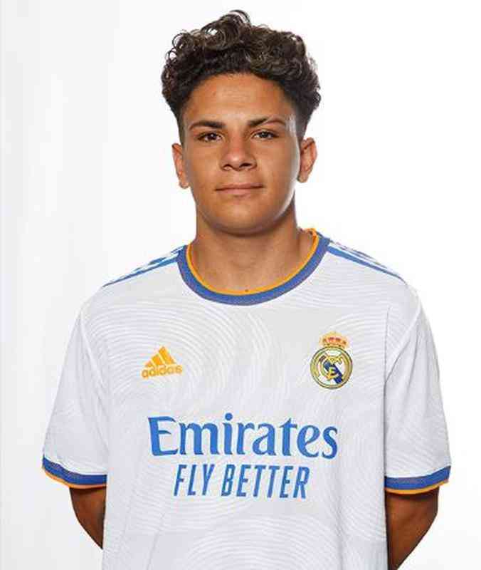 Diego Parrado (Bolvia) atacante de 18 anos est no Real Madrid