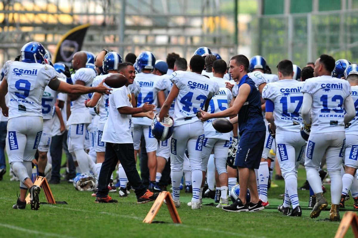 Cruzeiro venceu Espectros por 30 a 13, no Brasil Bowl, no Independncia, e se sagrou campeo