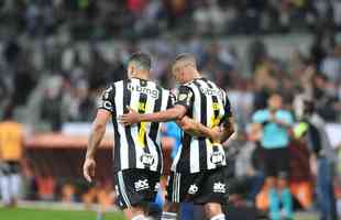 Fotos do jogo de ida das quartas de final da Copa Libertadores, entre Atltico e Palmeiras, no Mineiro