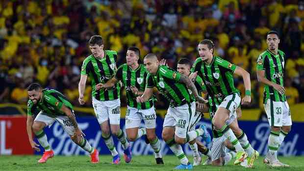 Em jogo emocionante, América-MG avança na fase prévia da Libertadores