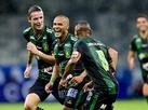 'O Am�rica gosta dos grandes jogos', diz Patric ap�s vit�ria no cl�ssico