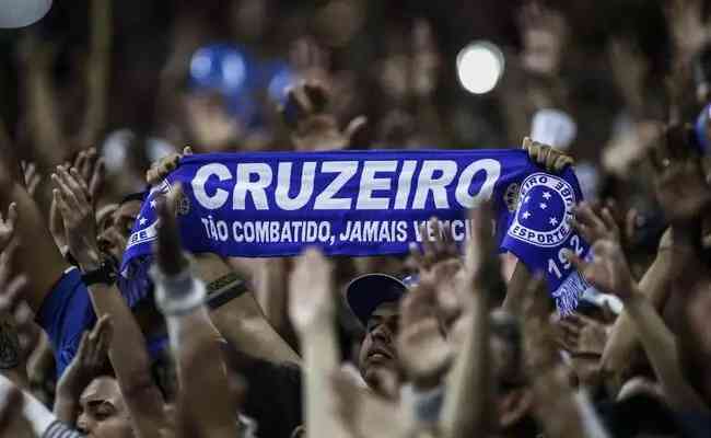 Torcida do Cruzeiro est empolgada com o bom momento do clube